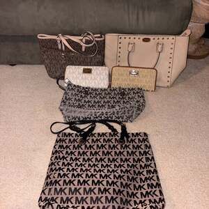 Vintage Michael Kors Lot 4 Bags 2 Wallet NWOT